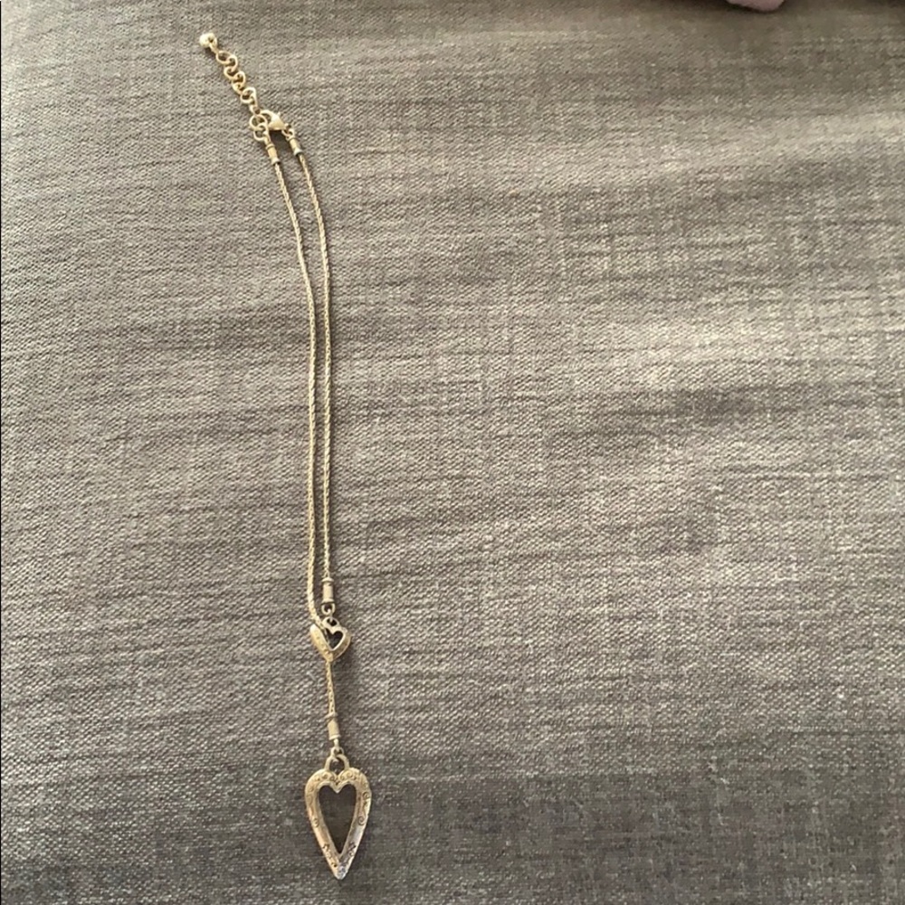 Brighton sterling silver heart necklace